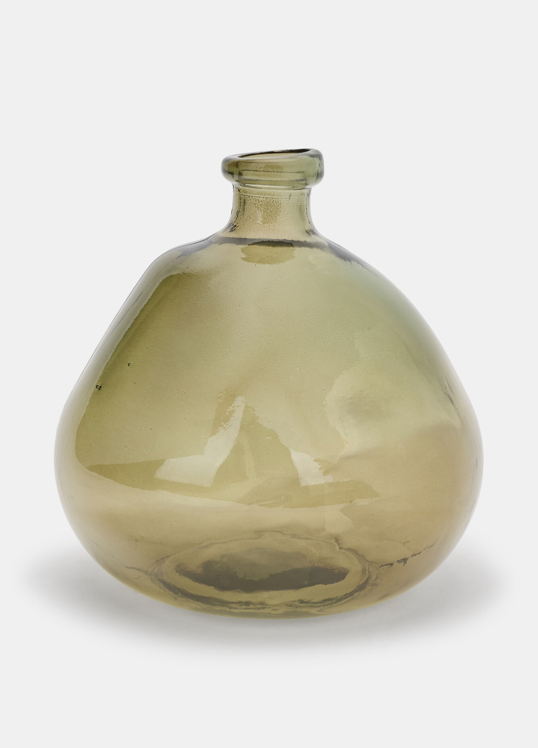 Vaso basso oblungo in vetro colorato_0