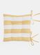 Cuscino coprisedia a righe_0