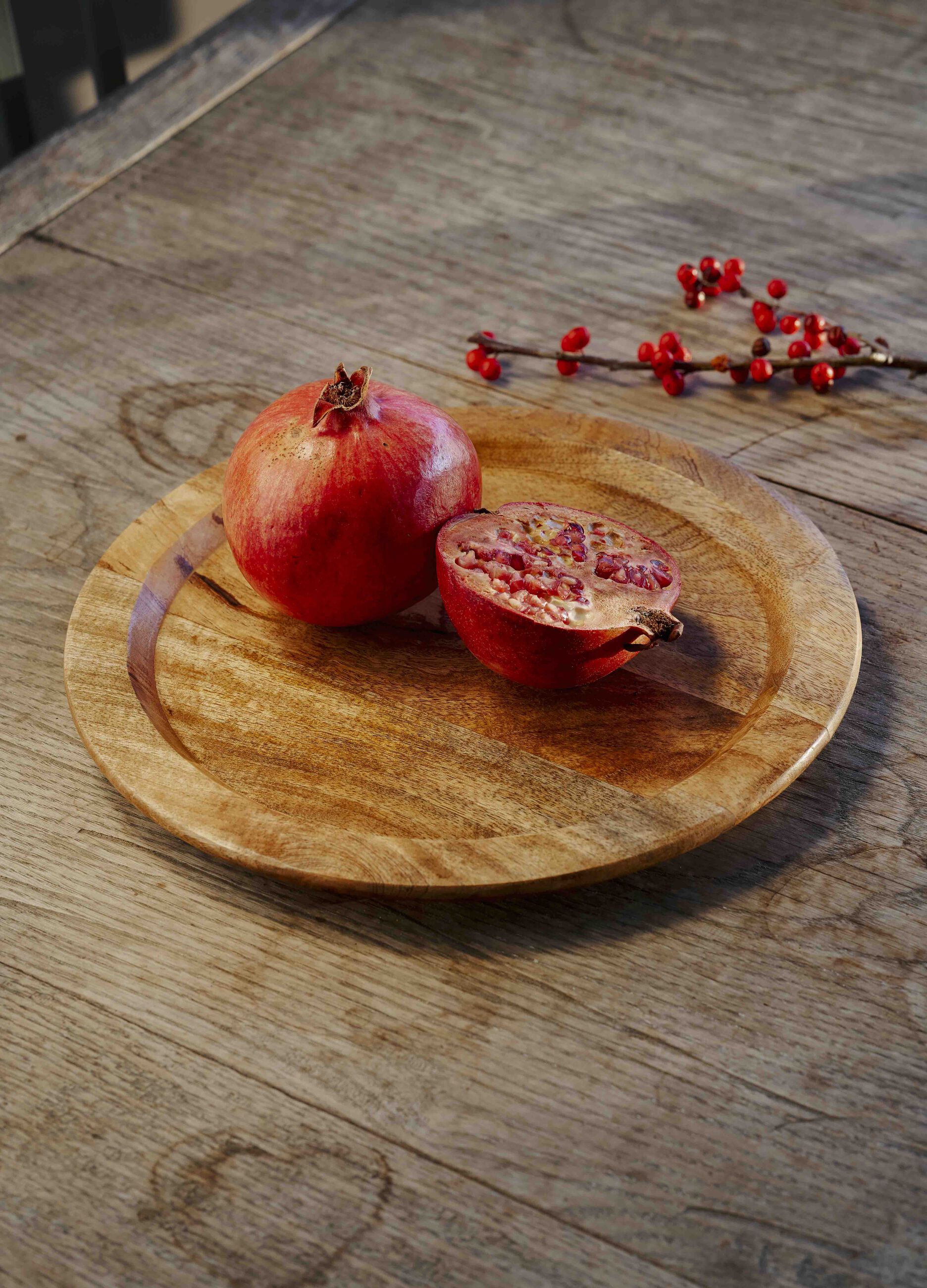 Serving dish in mango wood_0
