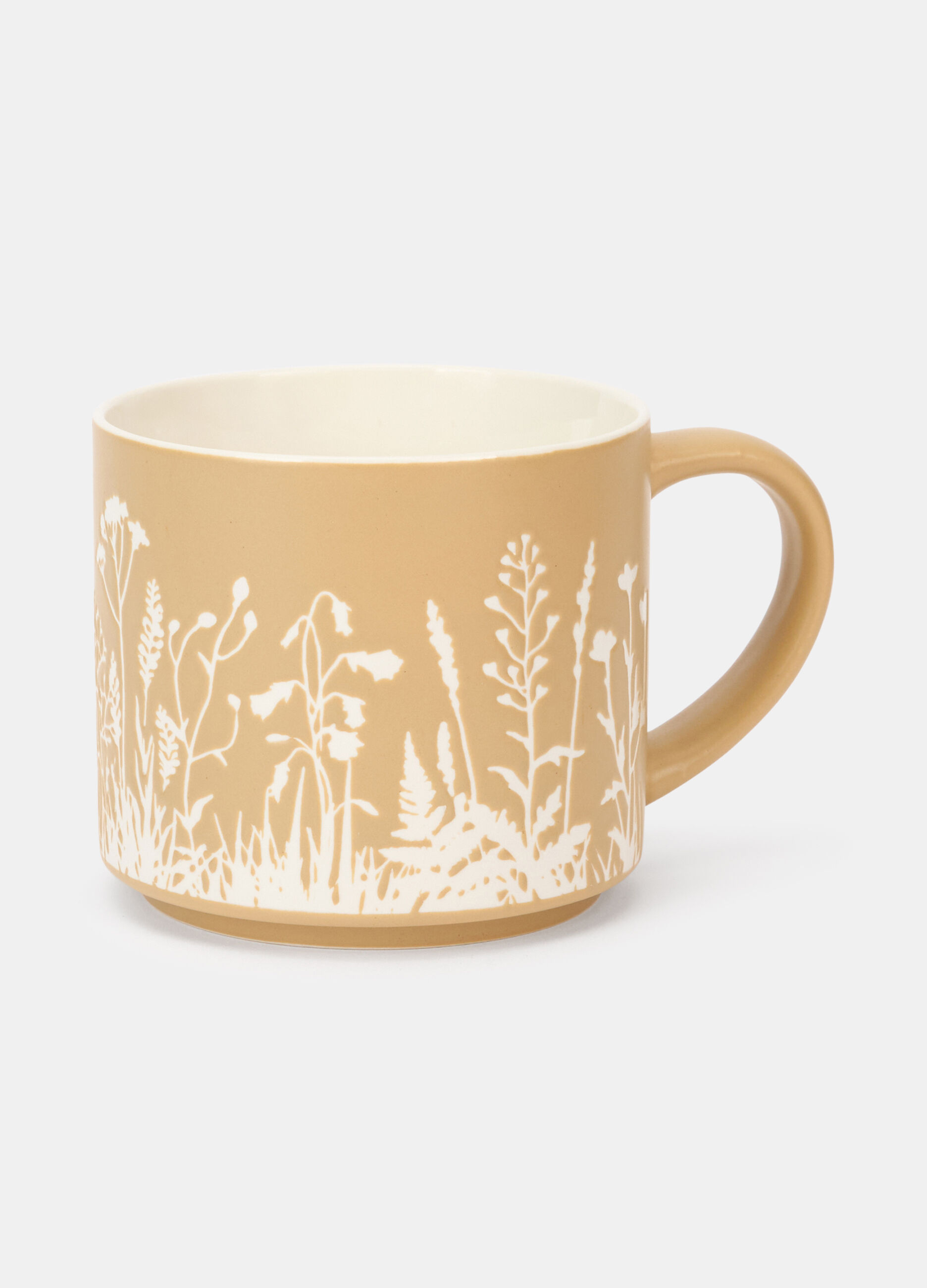 Tazza mug con fiori a contrasto_0