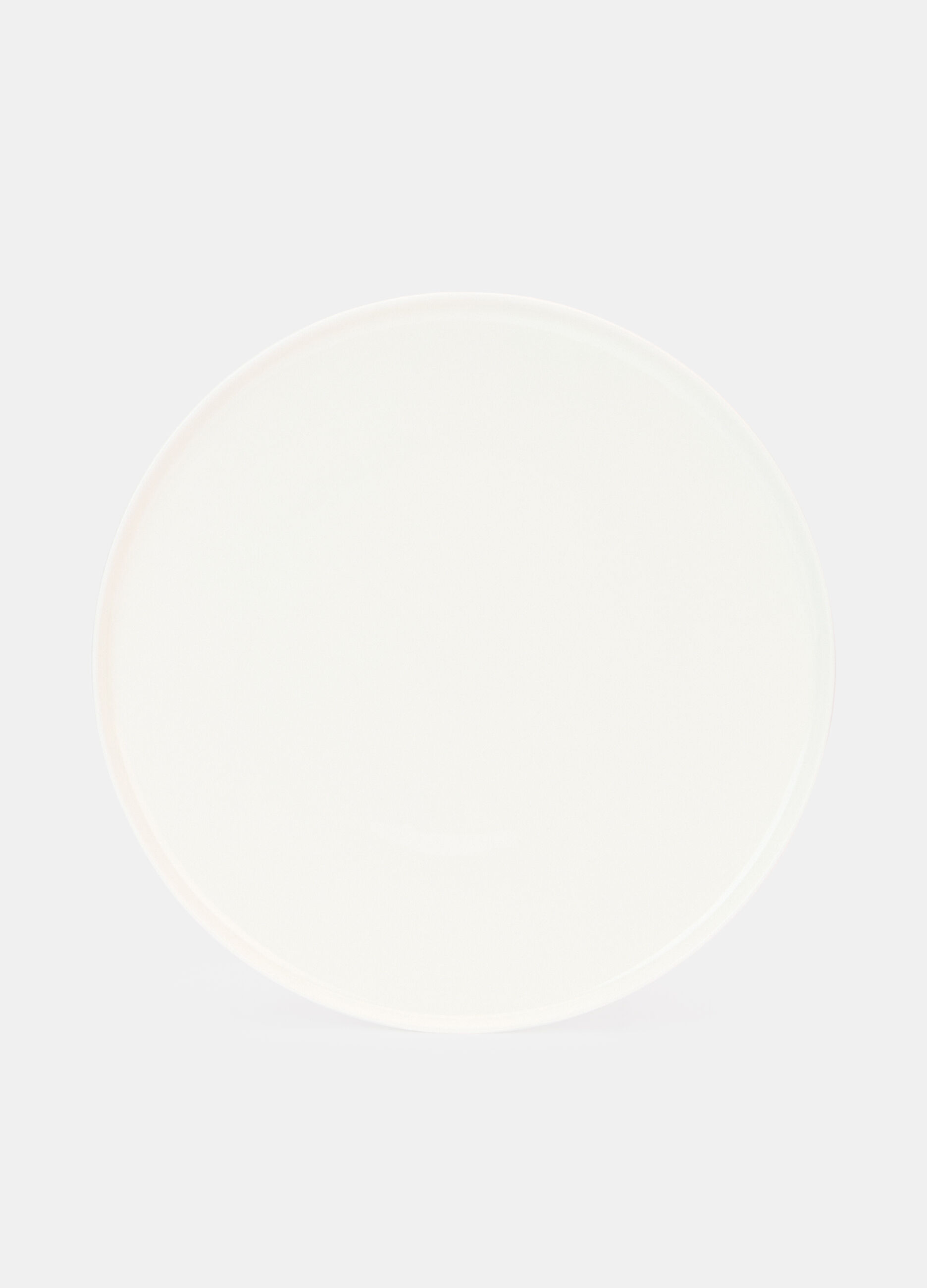 Piatto piano in ceramica_0