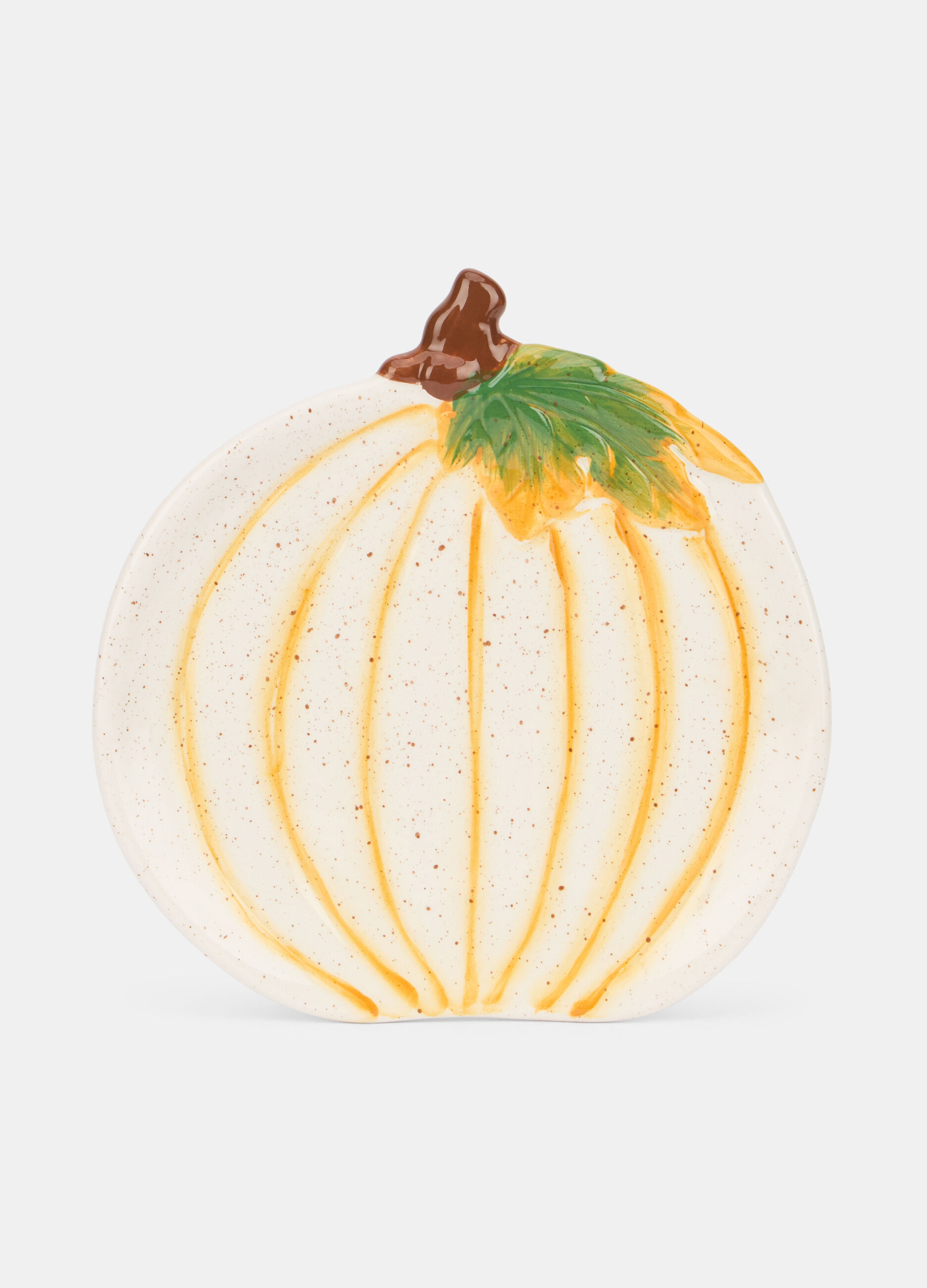 Piattino zucca in ceramica_0