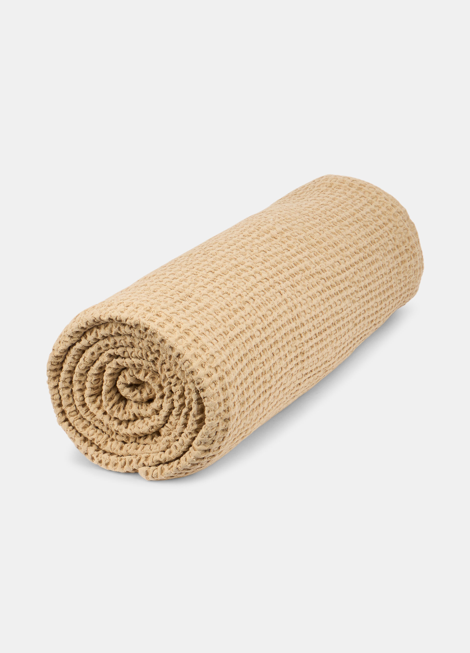 Coperta singola in cotone a nido d'ape_0