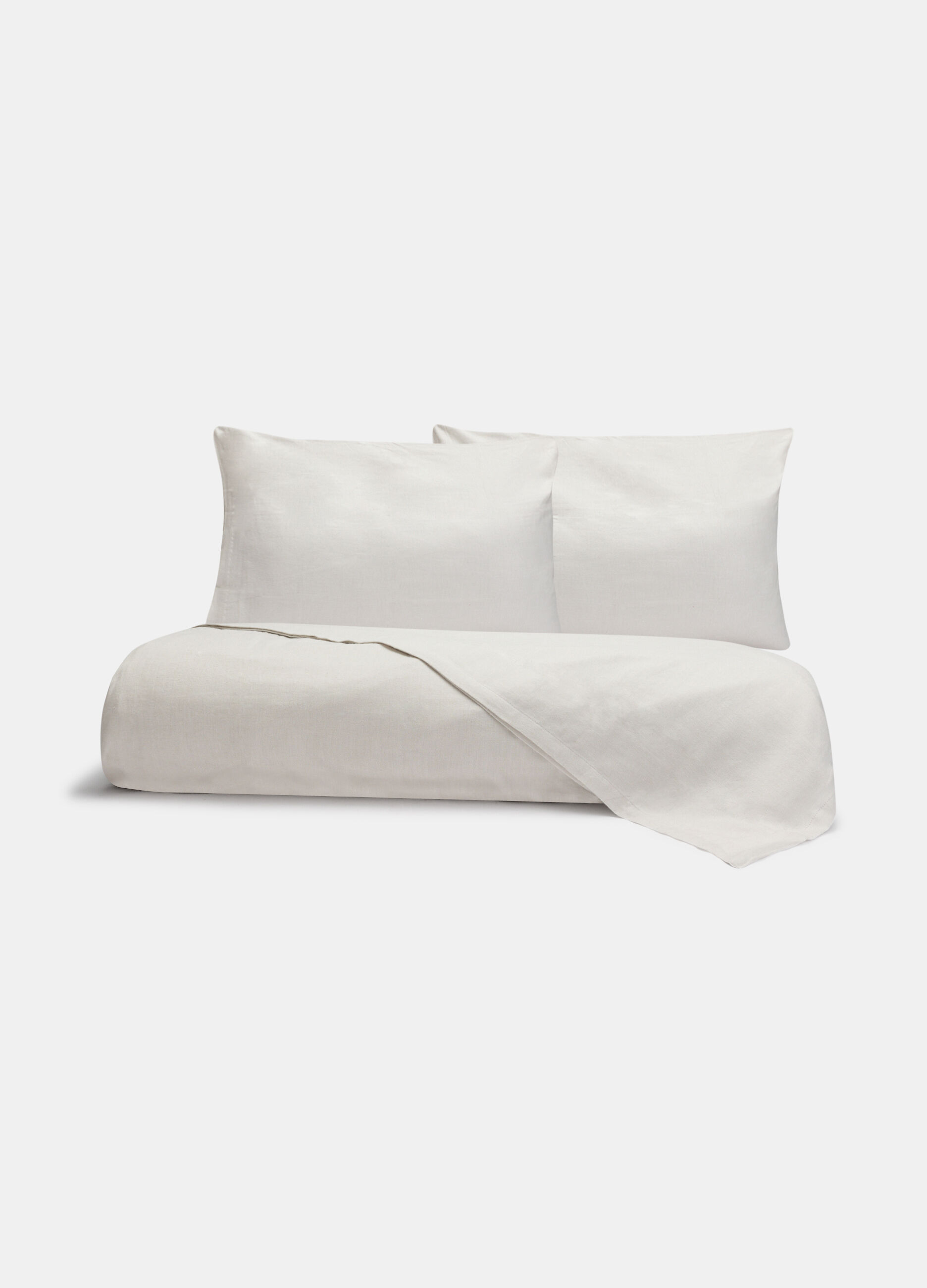 Parure lenzuolo a una piazza in flanella di cotone_0