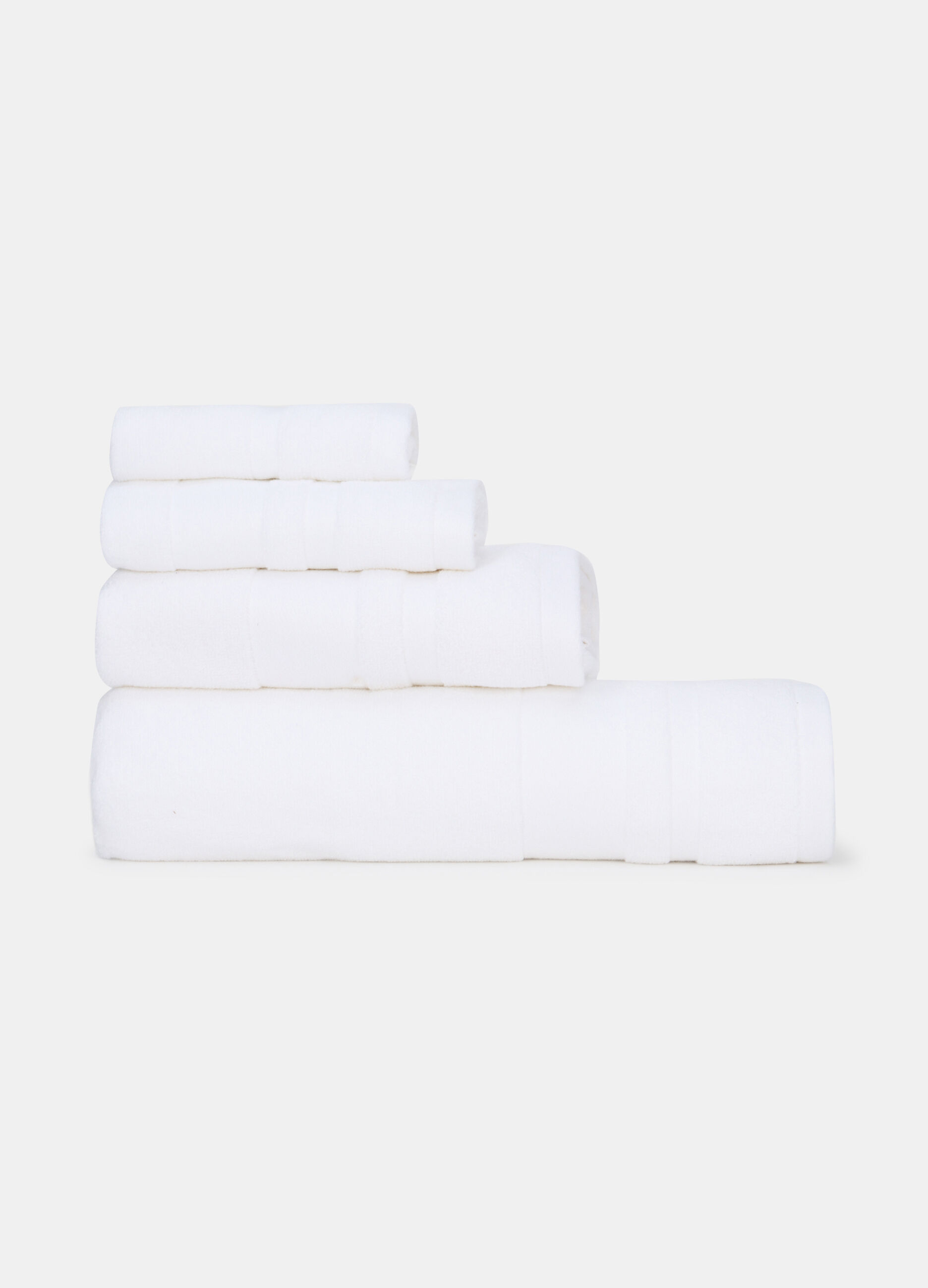 Lavette di cortesia in con fascia decorativa _0