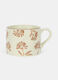 Tazza mug in ceramica a fiori_0