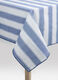 Tovaglia 8 posti in cotone a righe_0