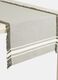 Organic cotton table runner with fringing_0