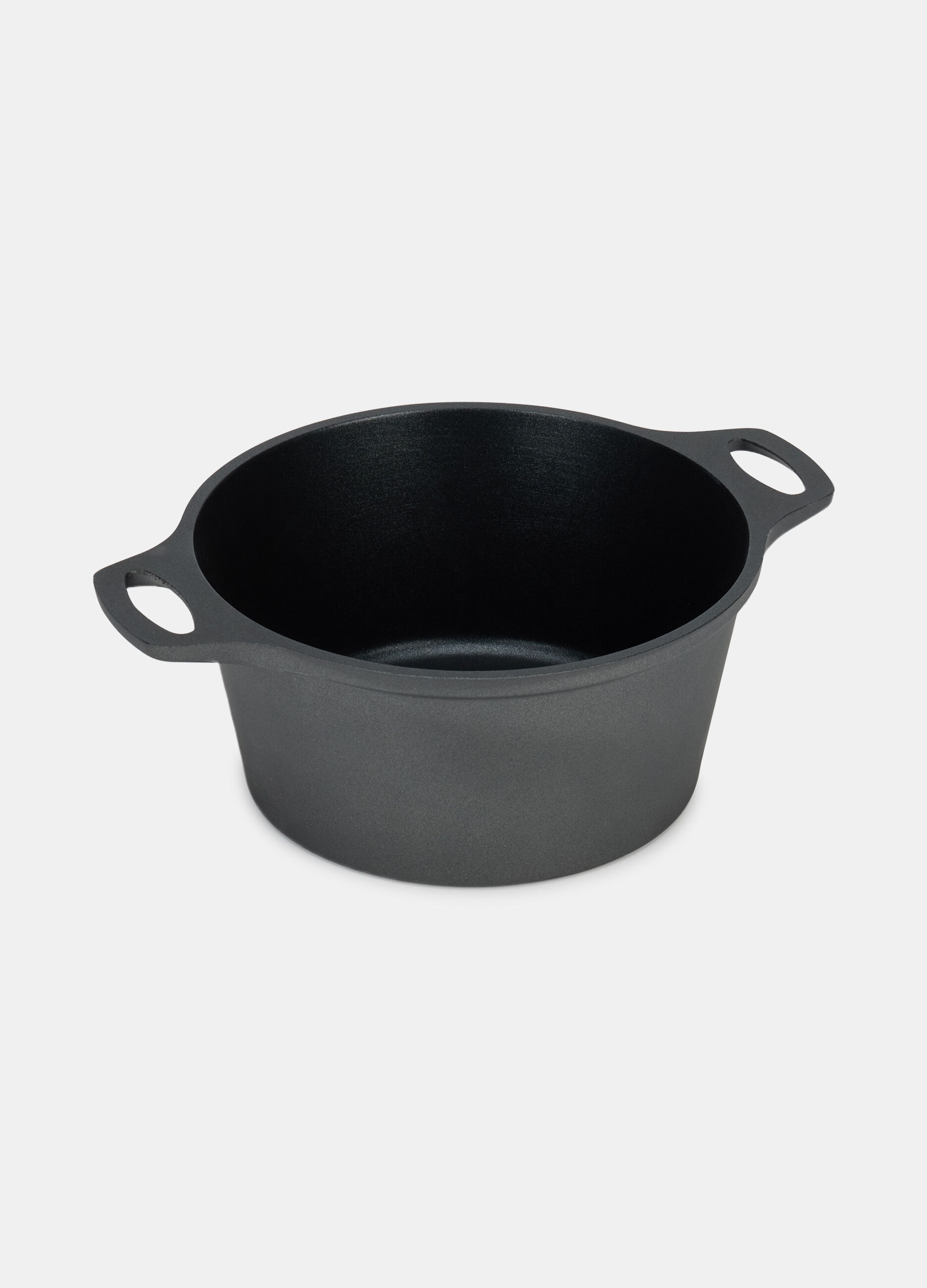 Pentola a due manici in alluminio_0