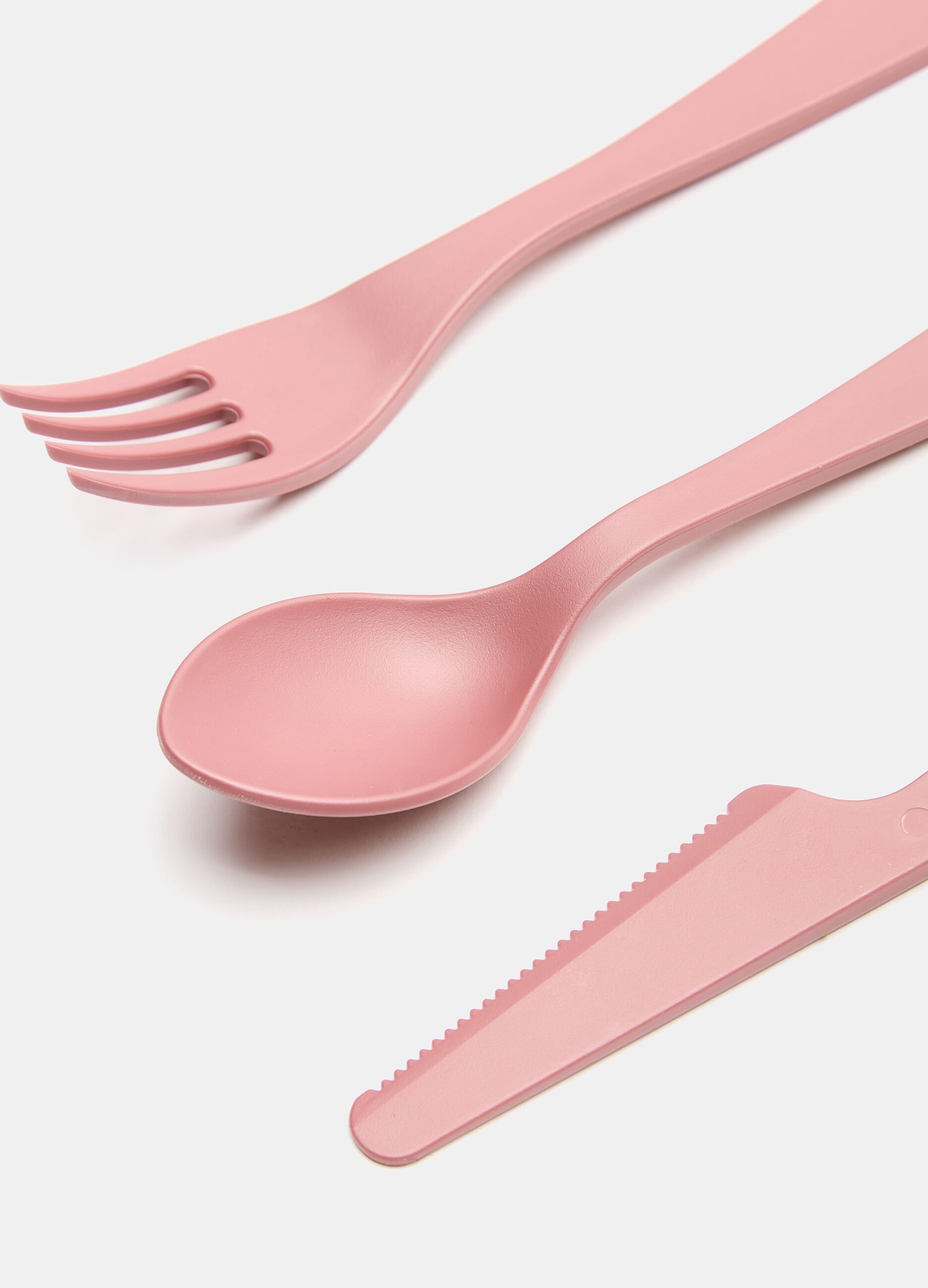 Set posate riutilizzabili in plastica riciclata _1
