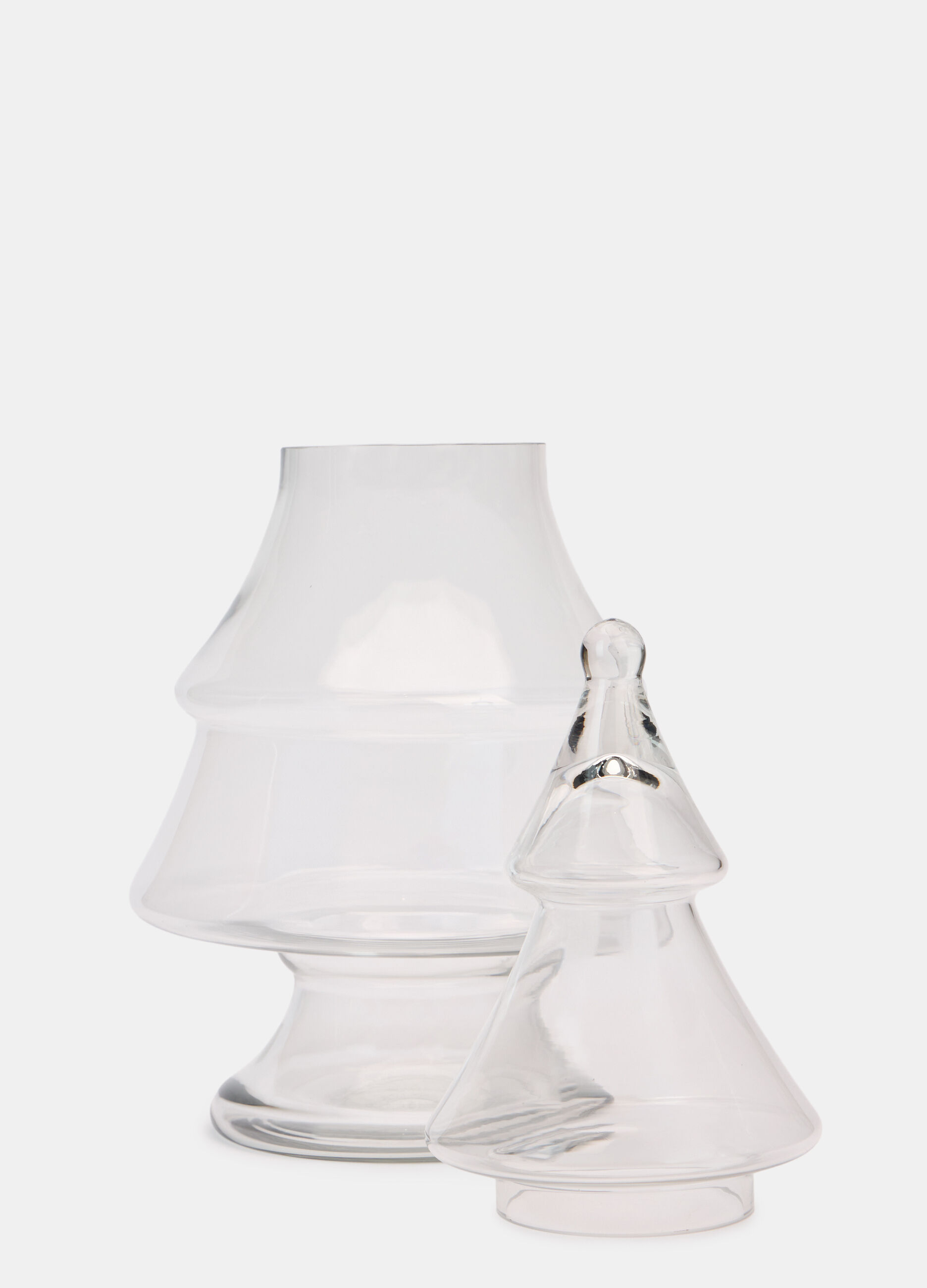 Contenitore grande albero di Natale in vetro_1