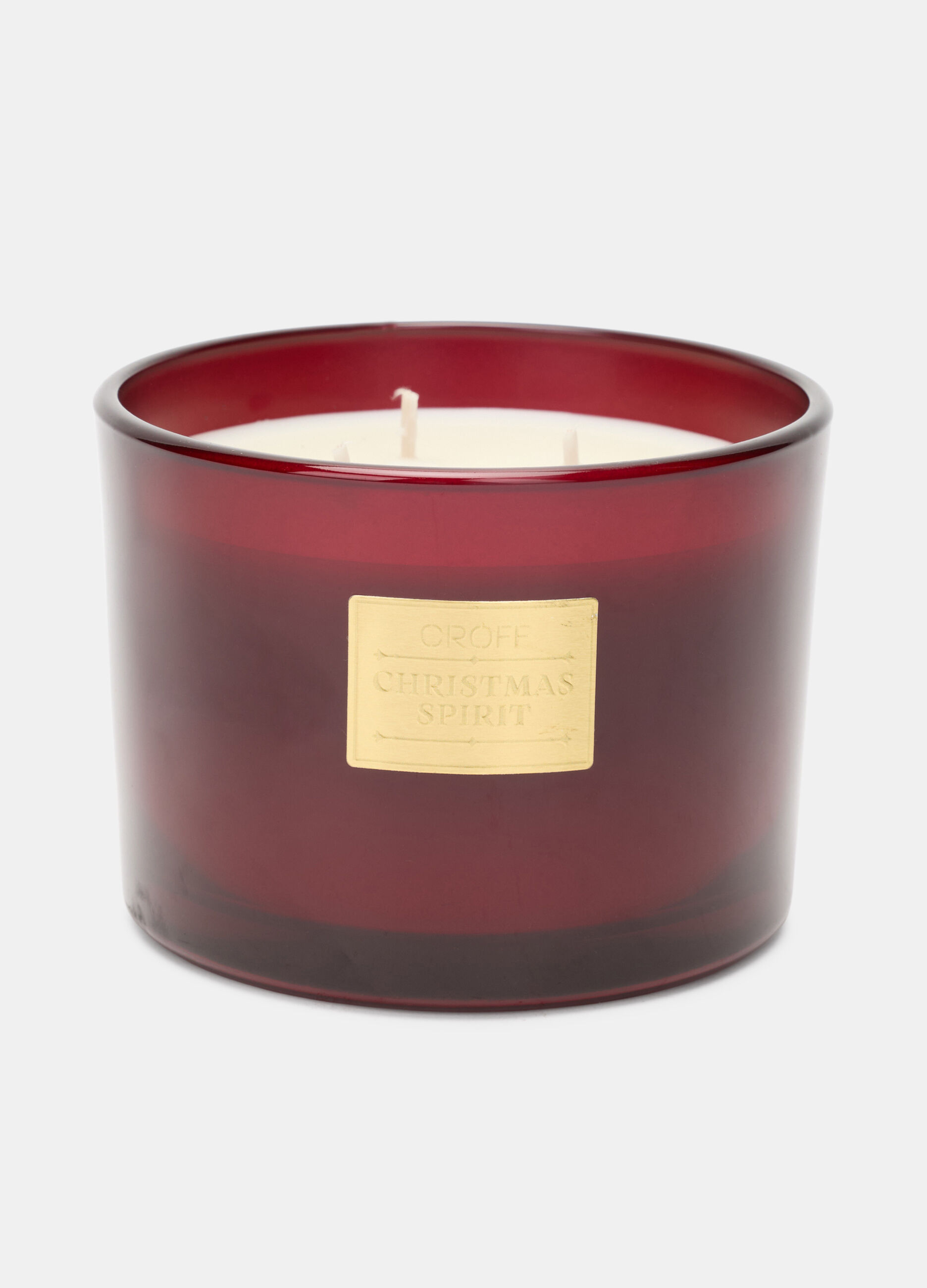 Candela a tre stoppini Christmas Spirit_0