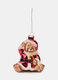 Ornamento orsetto di Natale in vetro_0