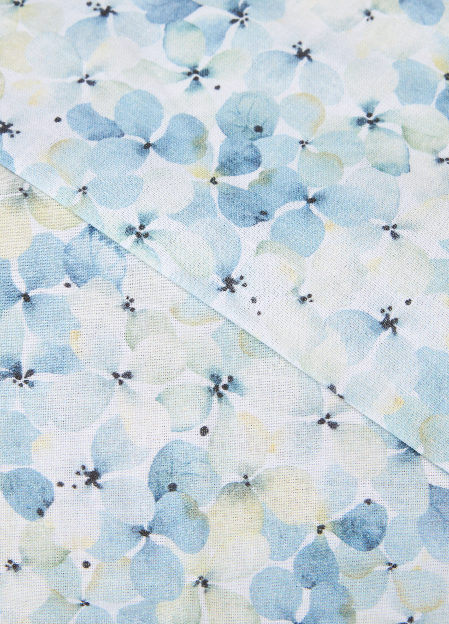 Parure lenzuolo singolo con stampa a fiori_1