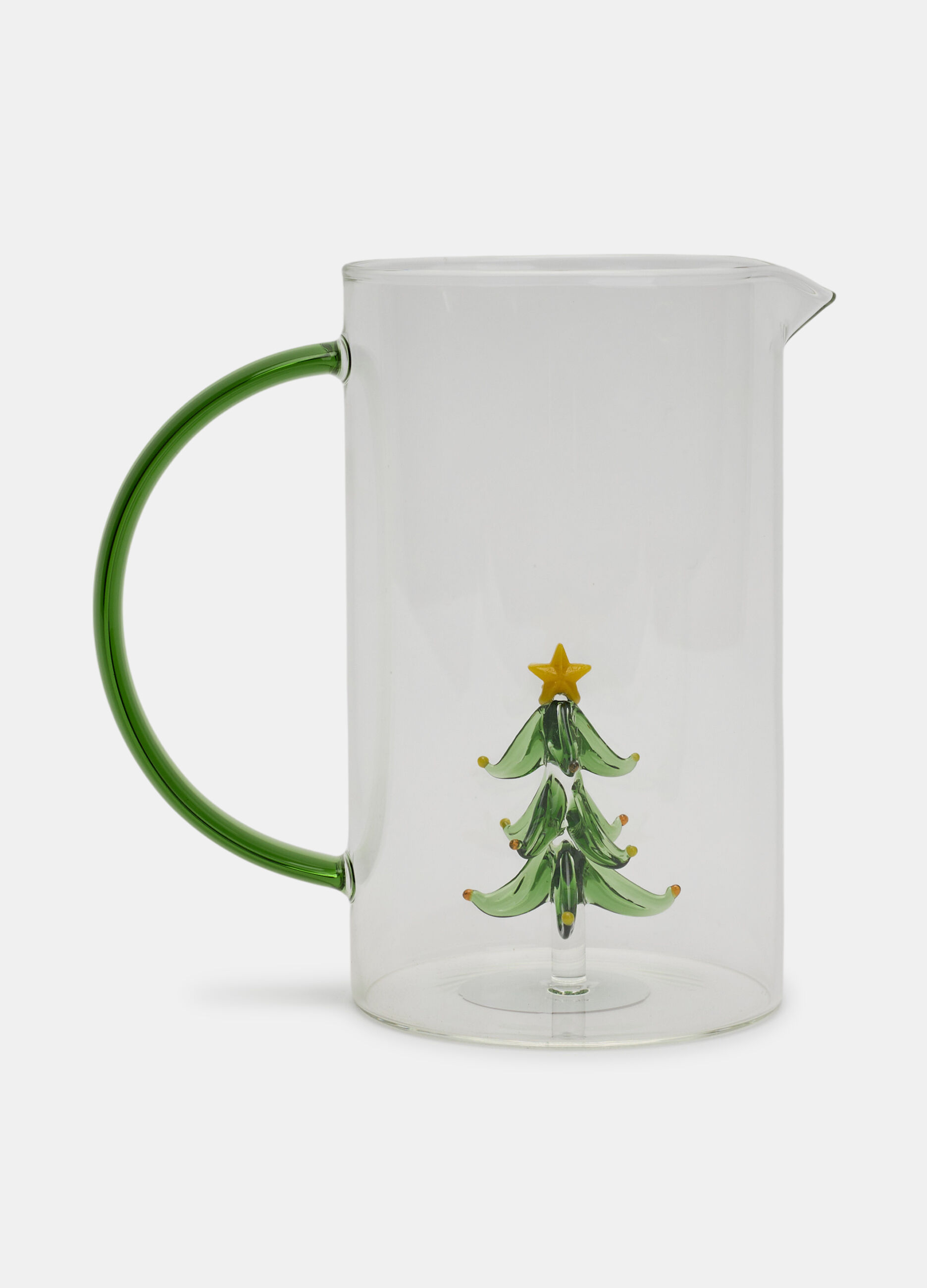 Brocca con manico e albero di Natale_0
