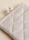 Oven mitt in mélange cotton_2