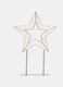Stella in metallo con lucine_0