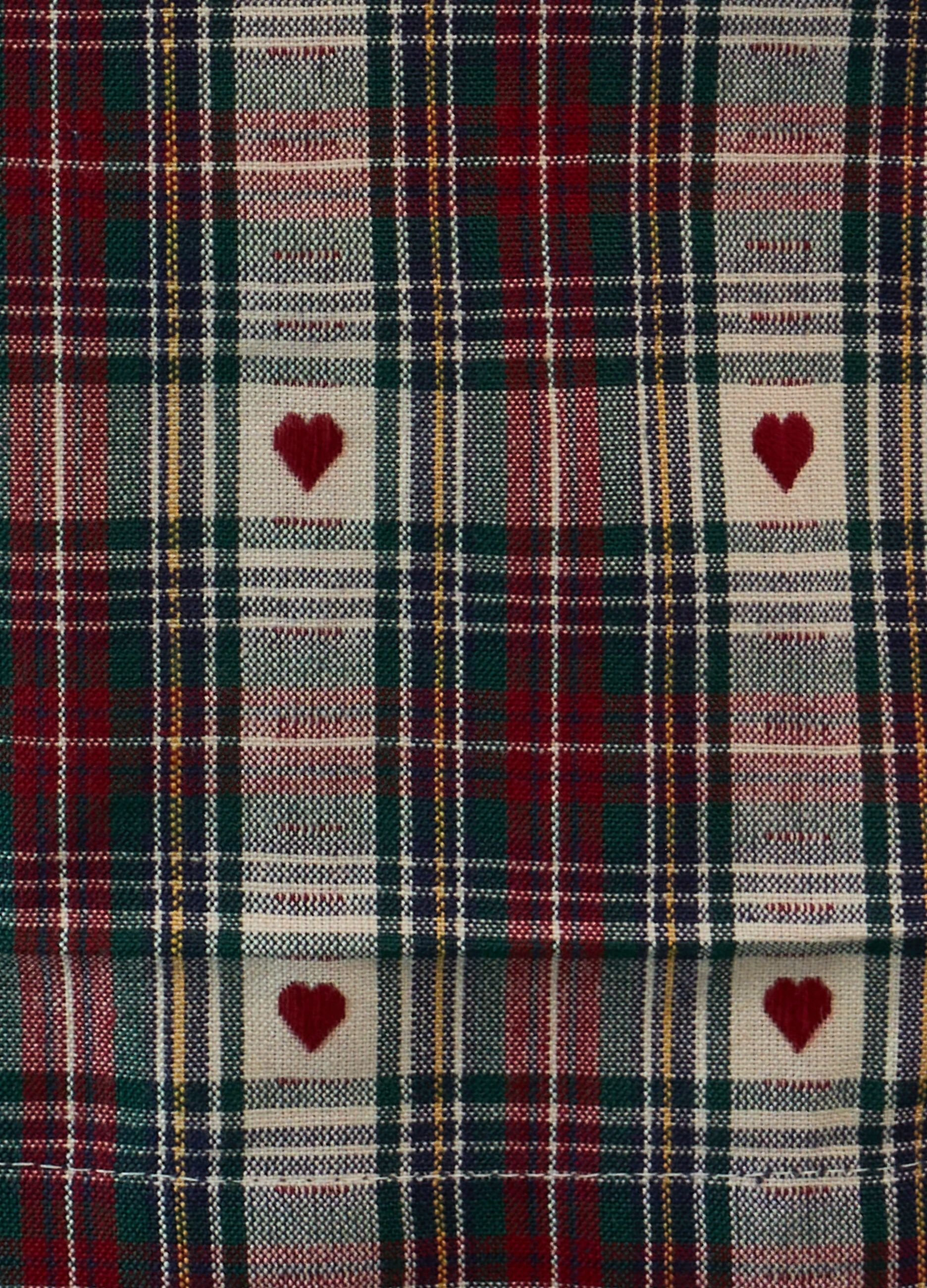 Tovaglia 10 posti in cotone con motivo cuori_1