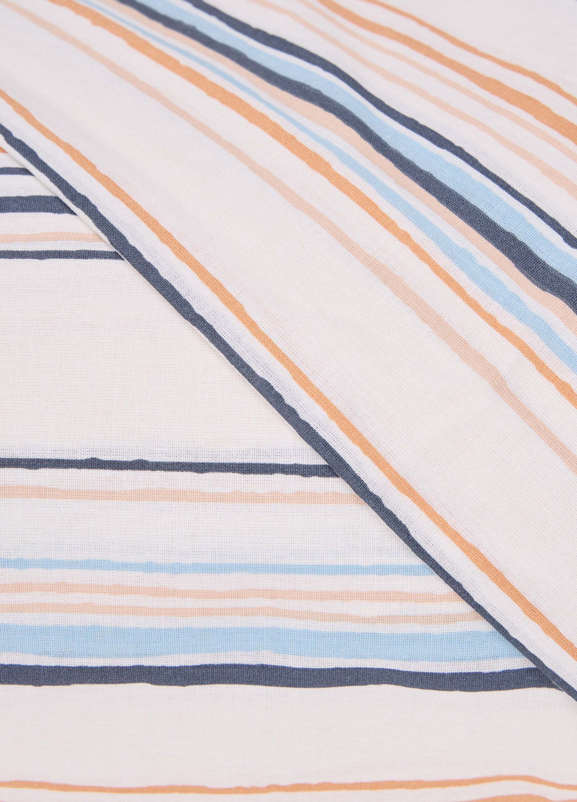 Parure lenzuolo a una piazza a righe_1