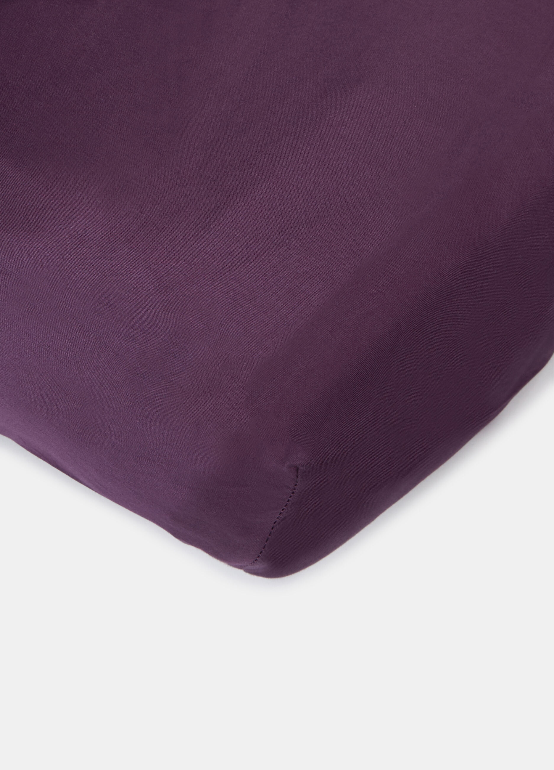 Lenzuolo con angoli matrimoniale in raso di cotone_0