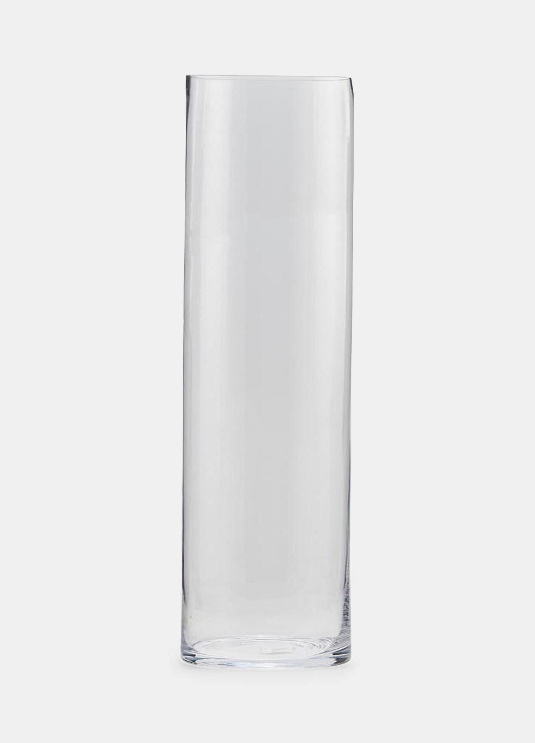 Vaso cilindro in vetro