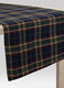 Runner piccolo in cotone tartan_0