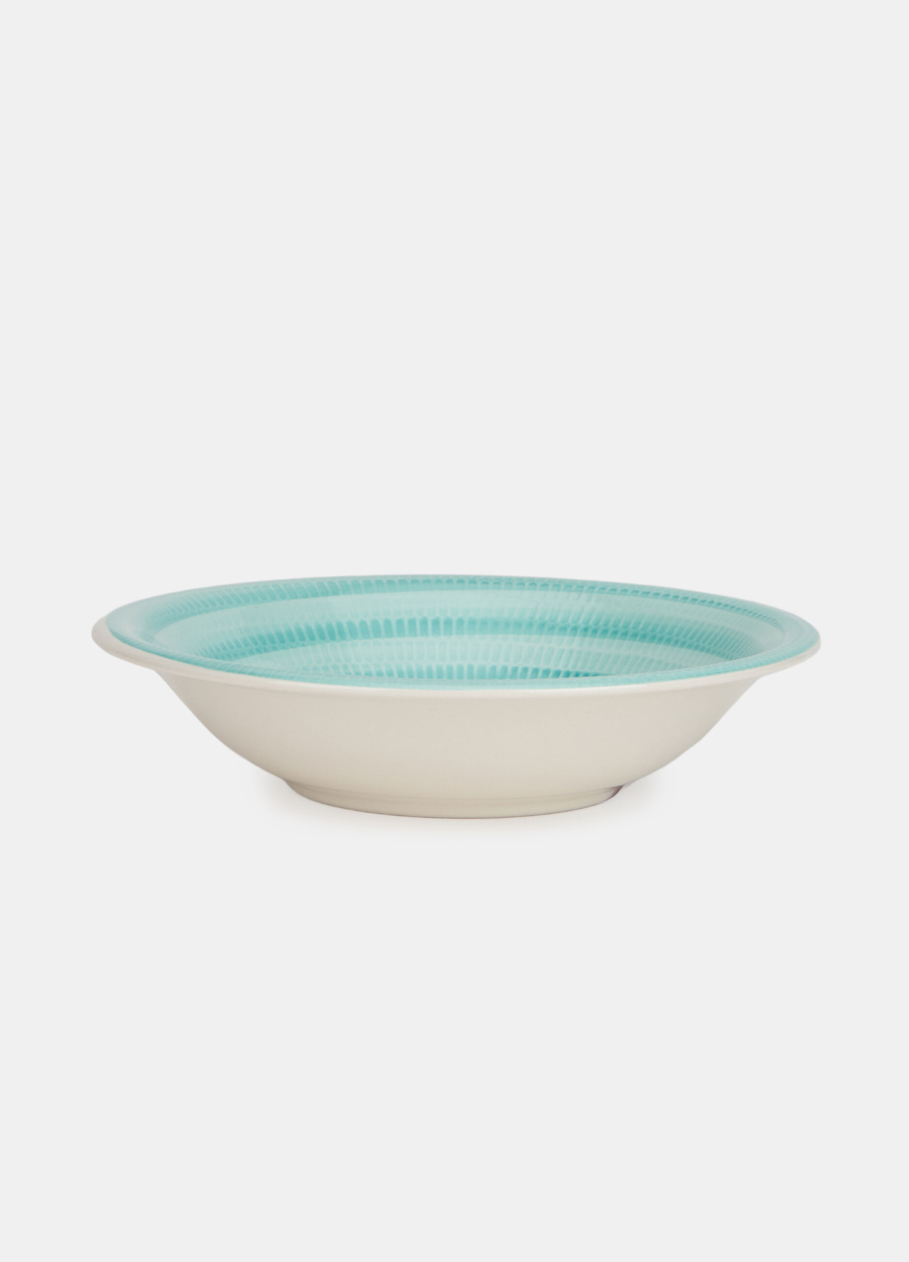 Piatto fondo in ceramica Made in Italy_0