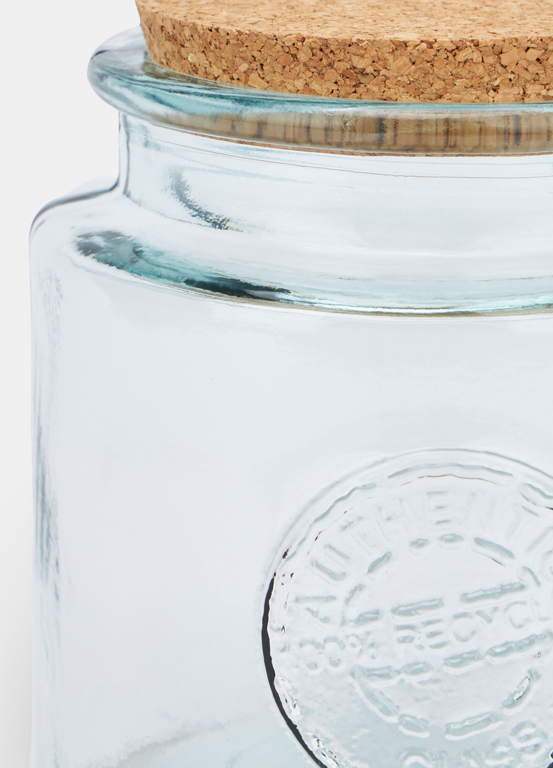 Set 2 barattoli in vetro riciclato Made in Spagna_1