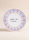 Piatto da pizza in ceramica con orlo decorato_0