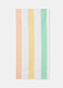 Striped waffle weave beach towel_0