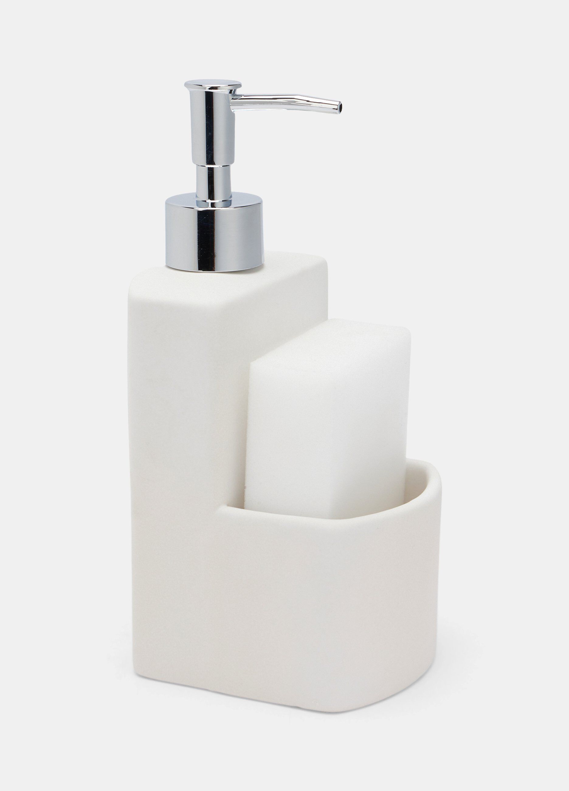 Dispenser sapone con porta saponetta_0