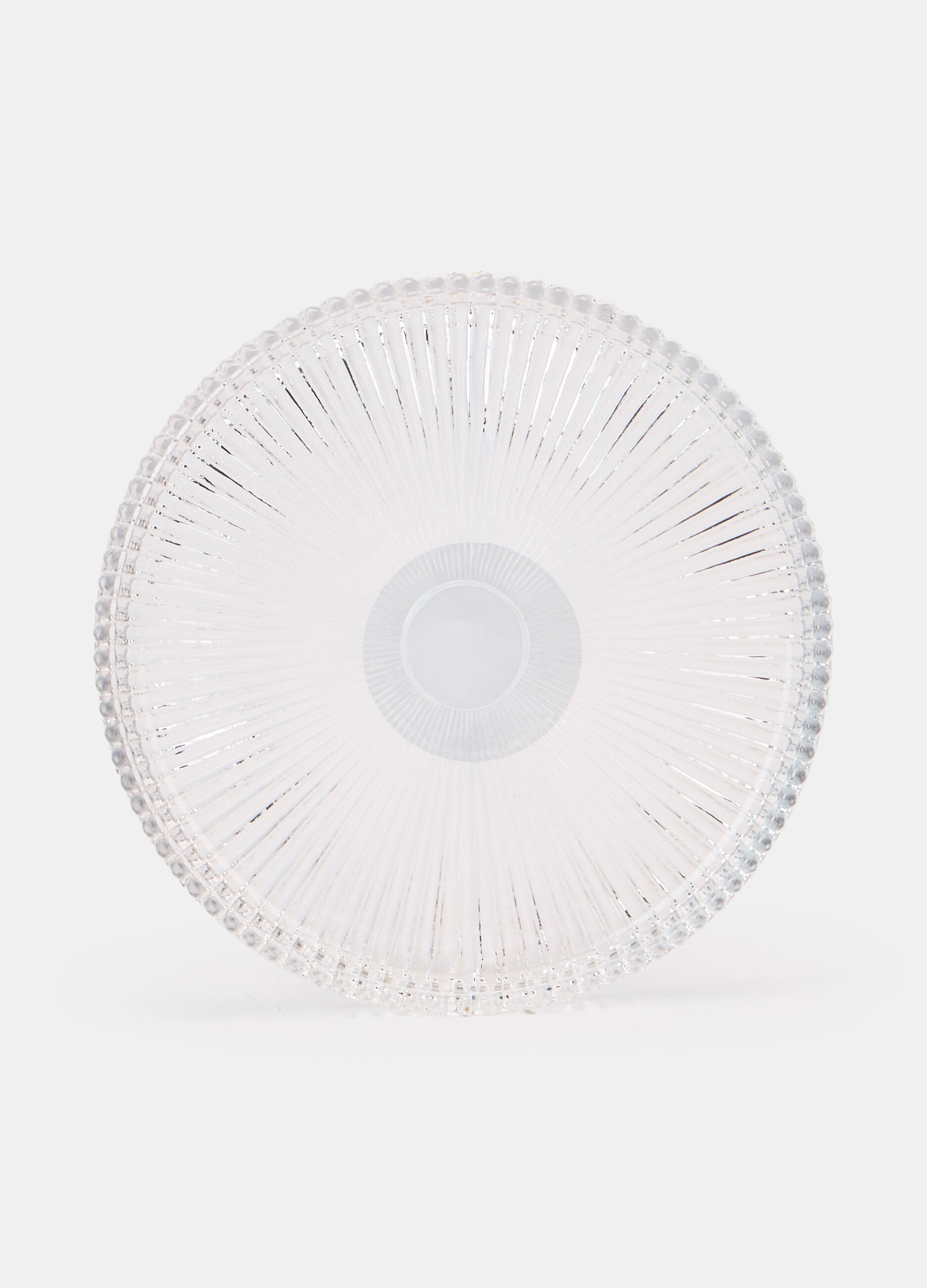 Portacandele rotondo medio in vetro_0