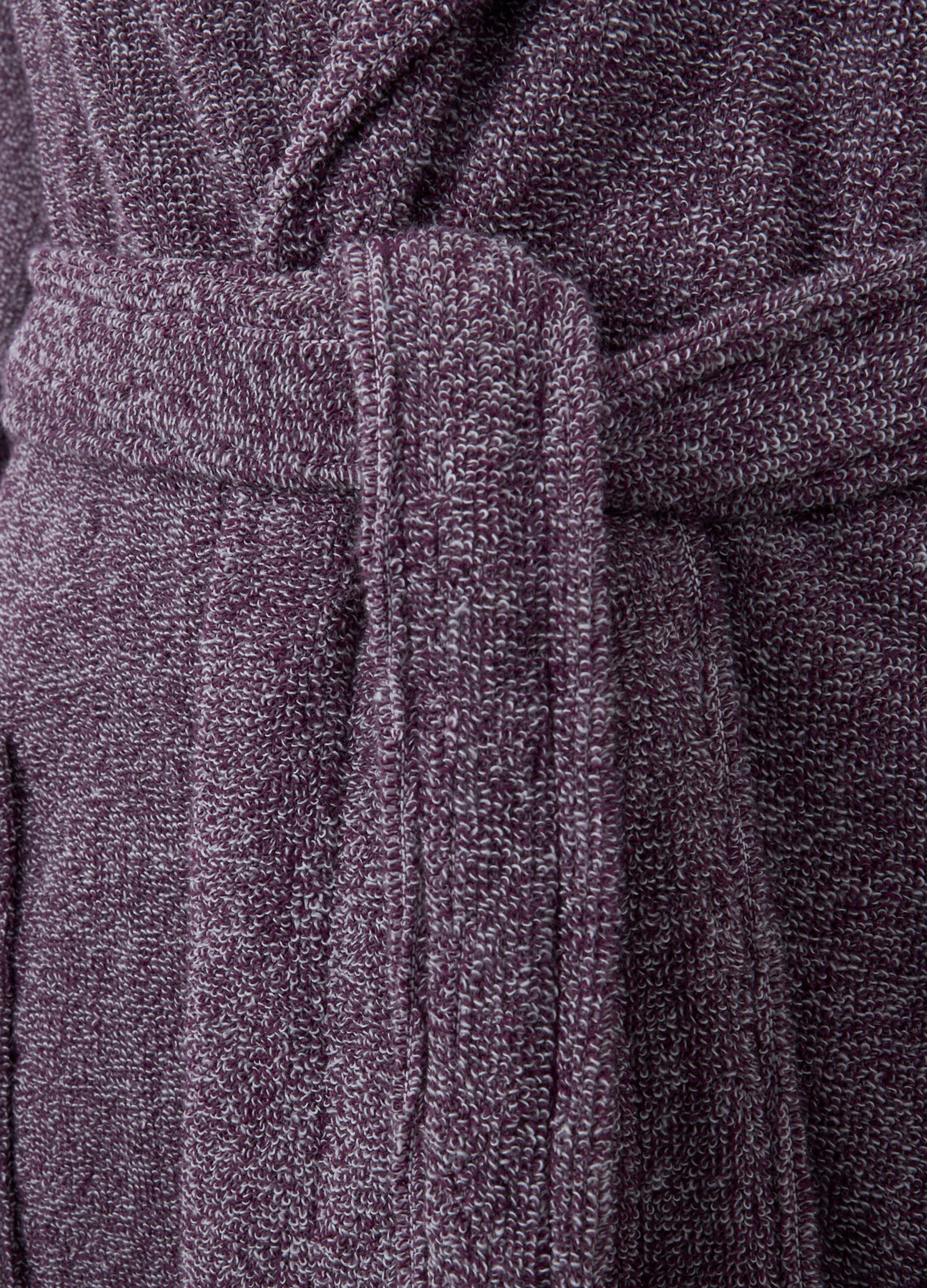 Accappatoio in spugna m&eacute;lange