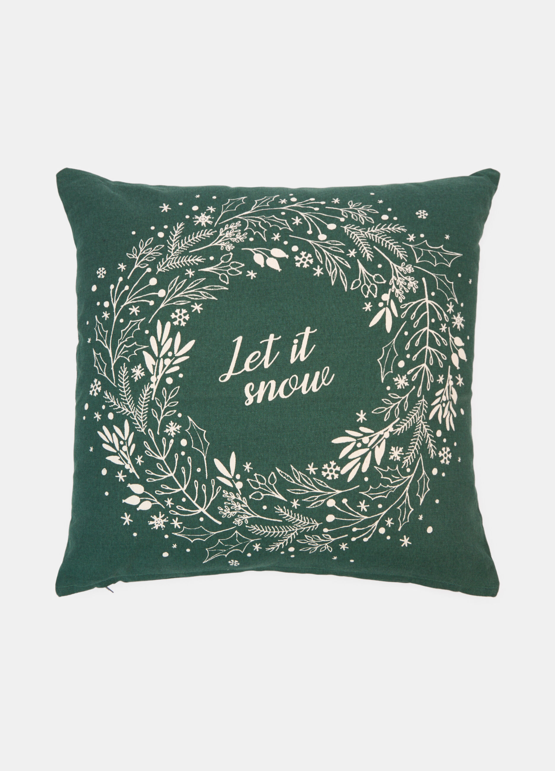 Cuscino quadrato Let it Snow_0