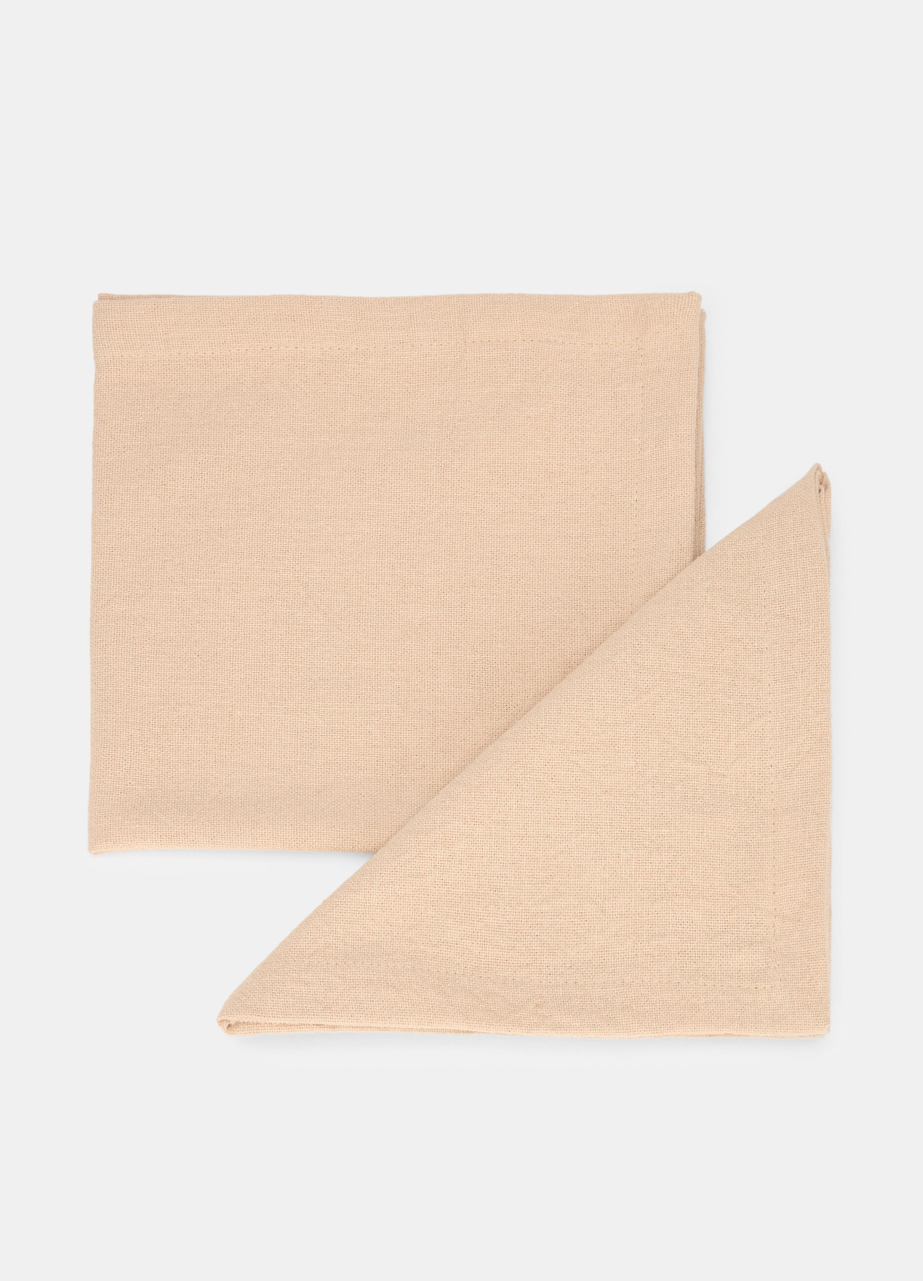 2 pack tovaglioli in cotone grezzo