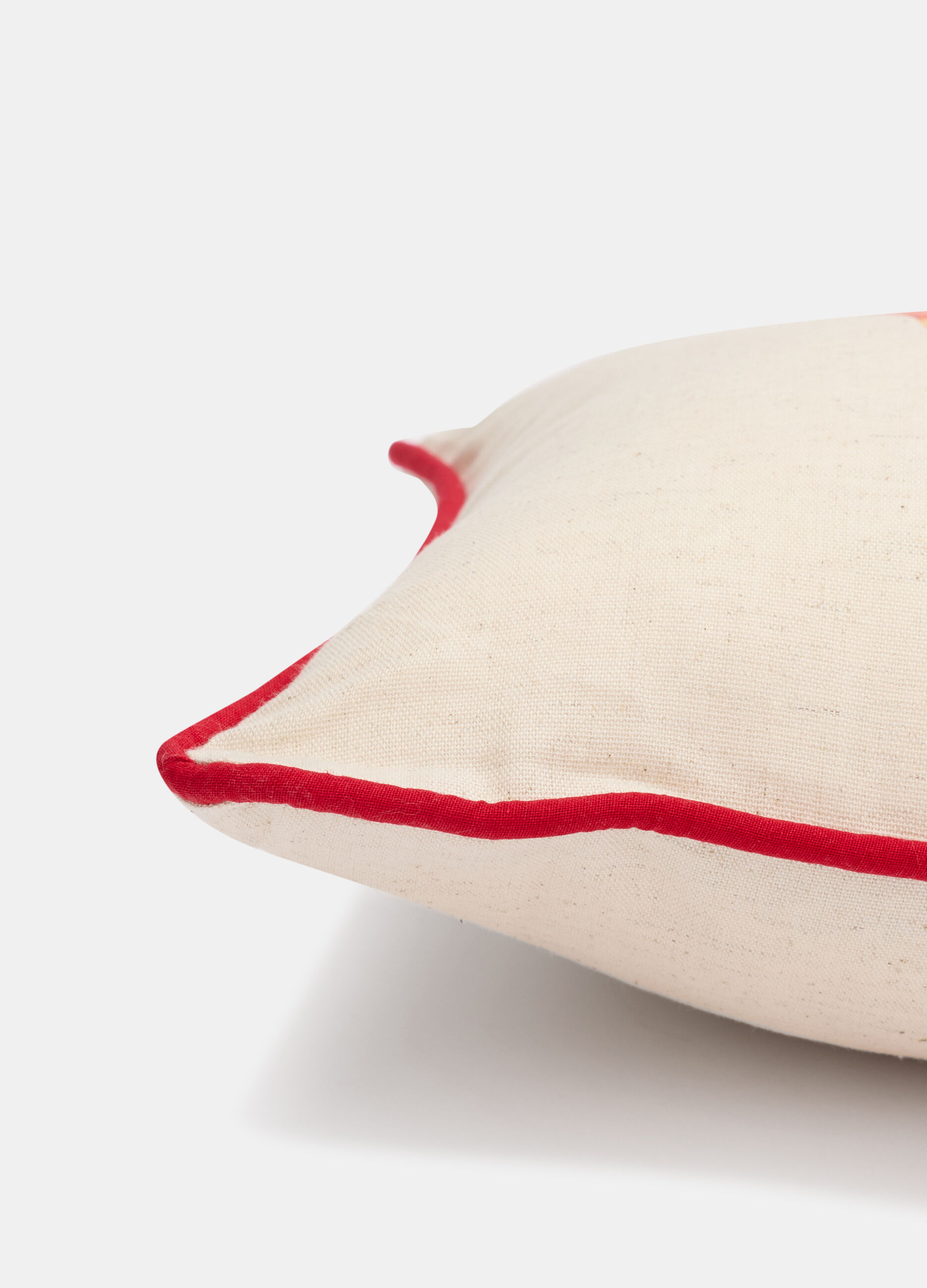 Cuscino Merry Christmas in cotone e lino_1