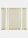 Striped organic table mat in 100% cotton_0
