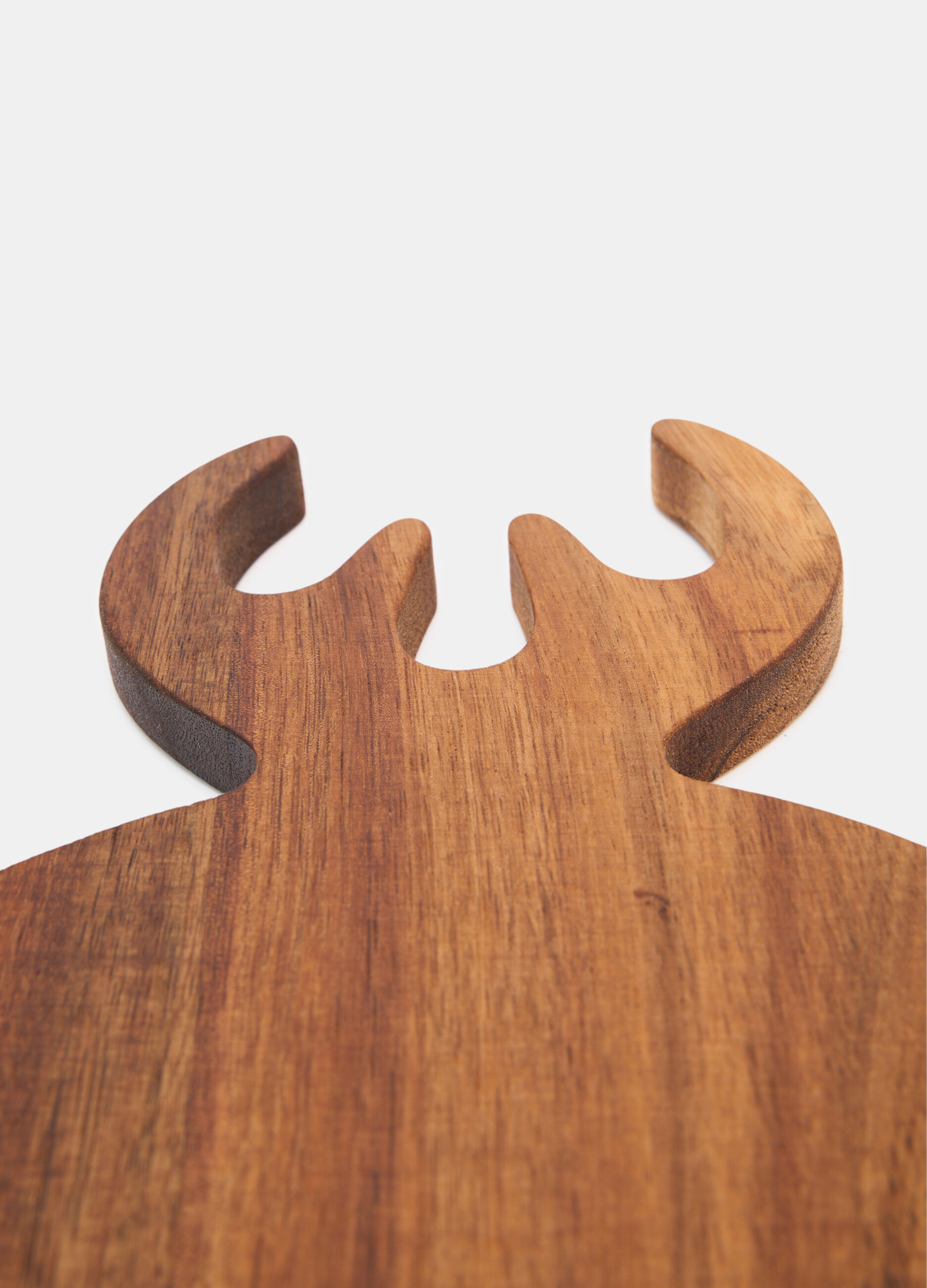 Tagliere corna grande in legno naturale_1