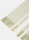Striped organic table mat in 100% cotton_1