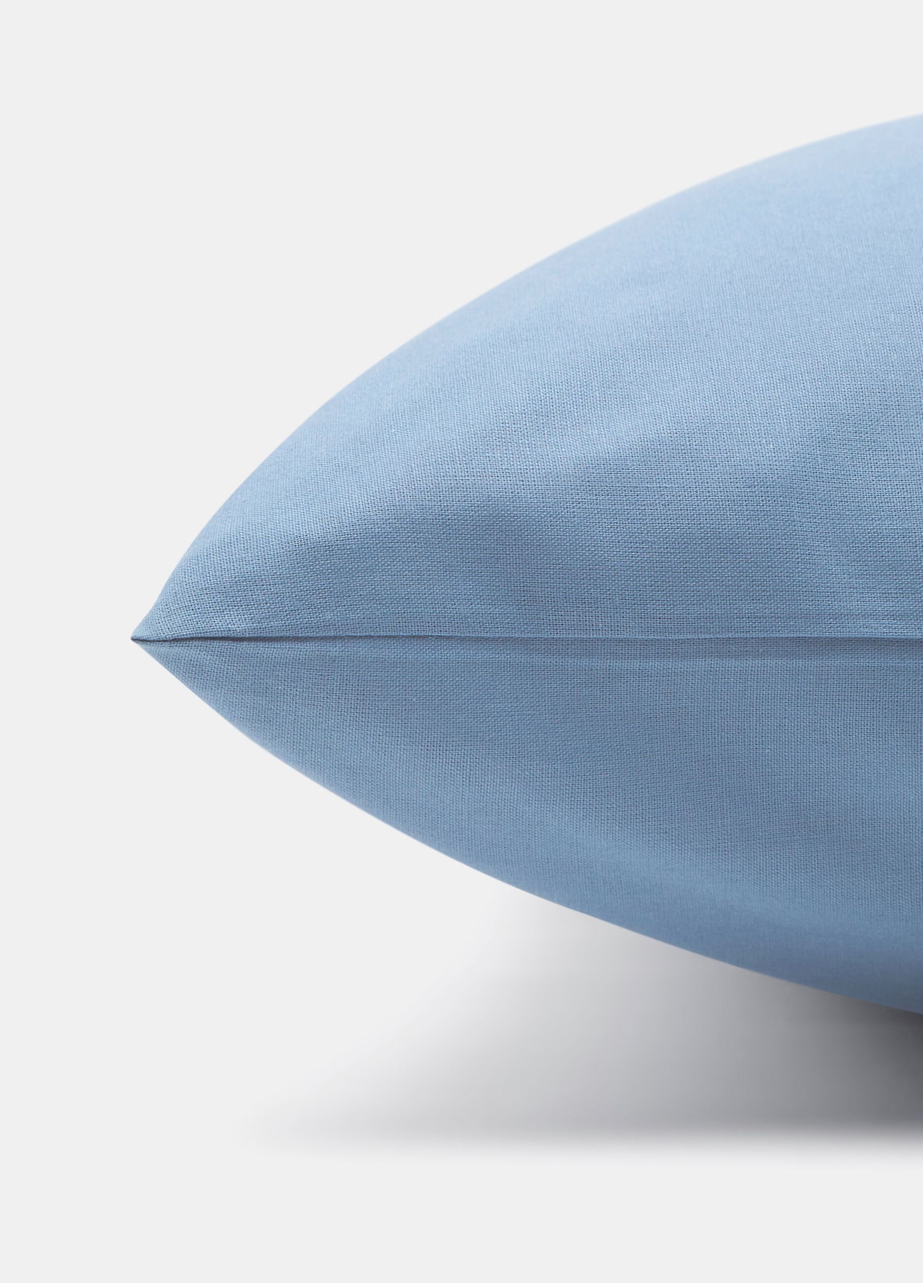 Federa in tinta unita in puro cotone_1