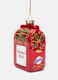 Ornamento Santa's Mail in vetro_1