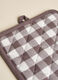 Checked cotton pot holder_2