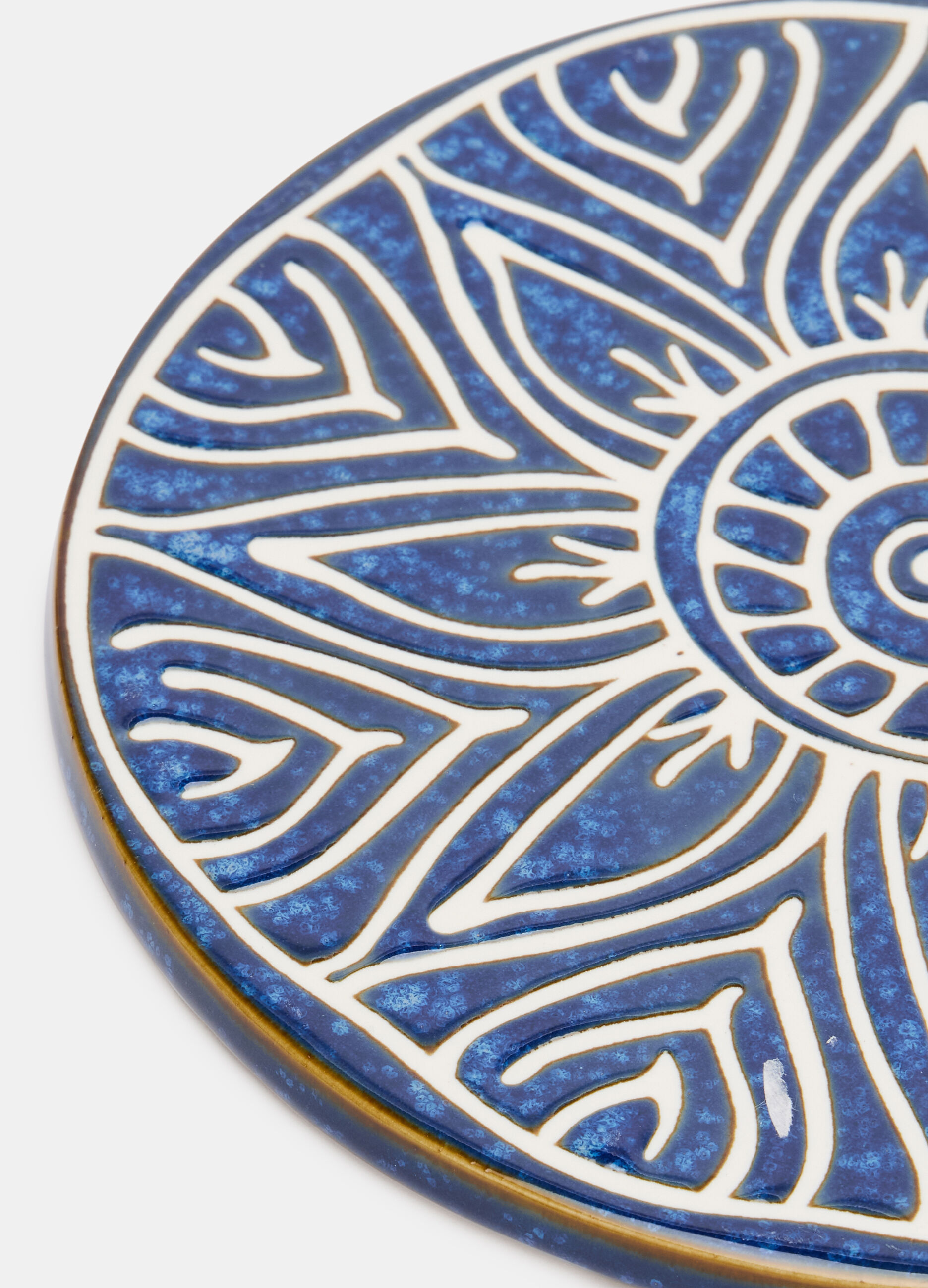 Sottobicchiere in ceramica decorata_1