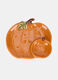 Vassoio antipasti a forma di zucca in ceramica_0