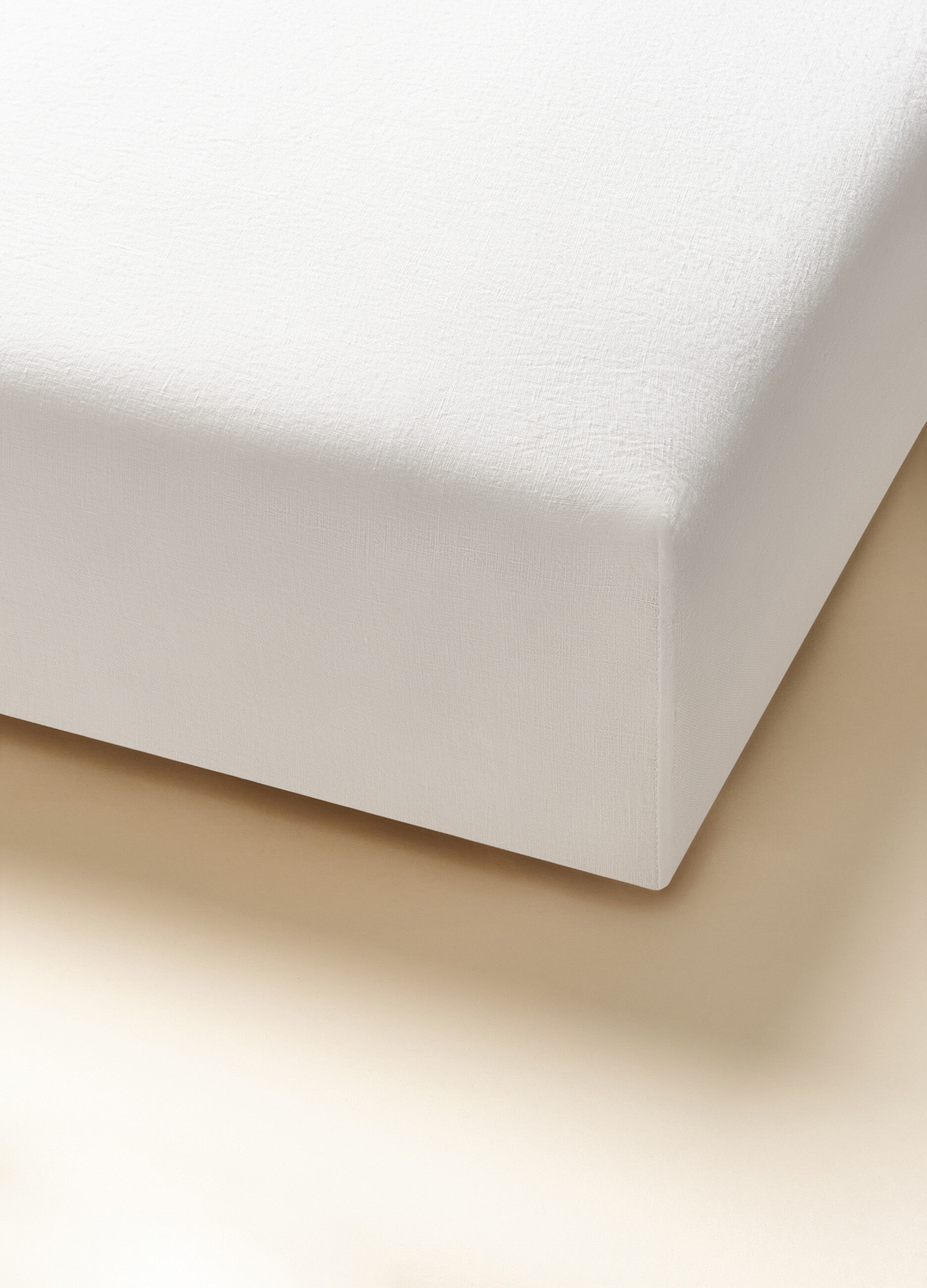 Double fitted sheet in 100% linen_1