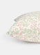 Padded cushion with floral design_1