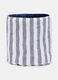 Cesto morbido in puro cotone a righe_0