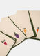 4 pack tovaglioli in cotone con ricamo_1