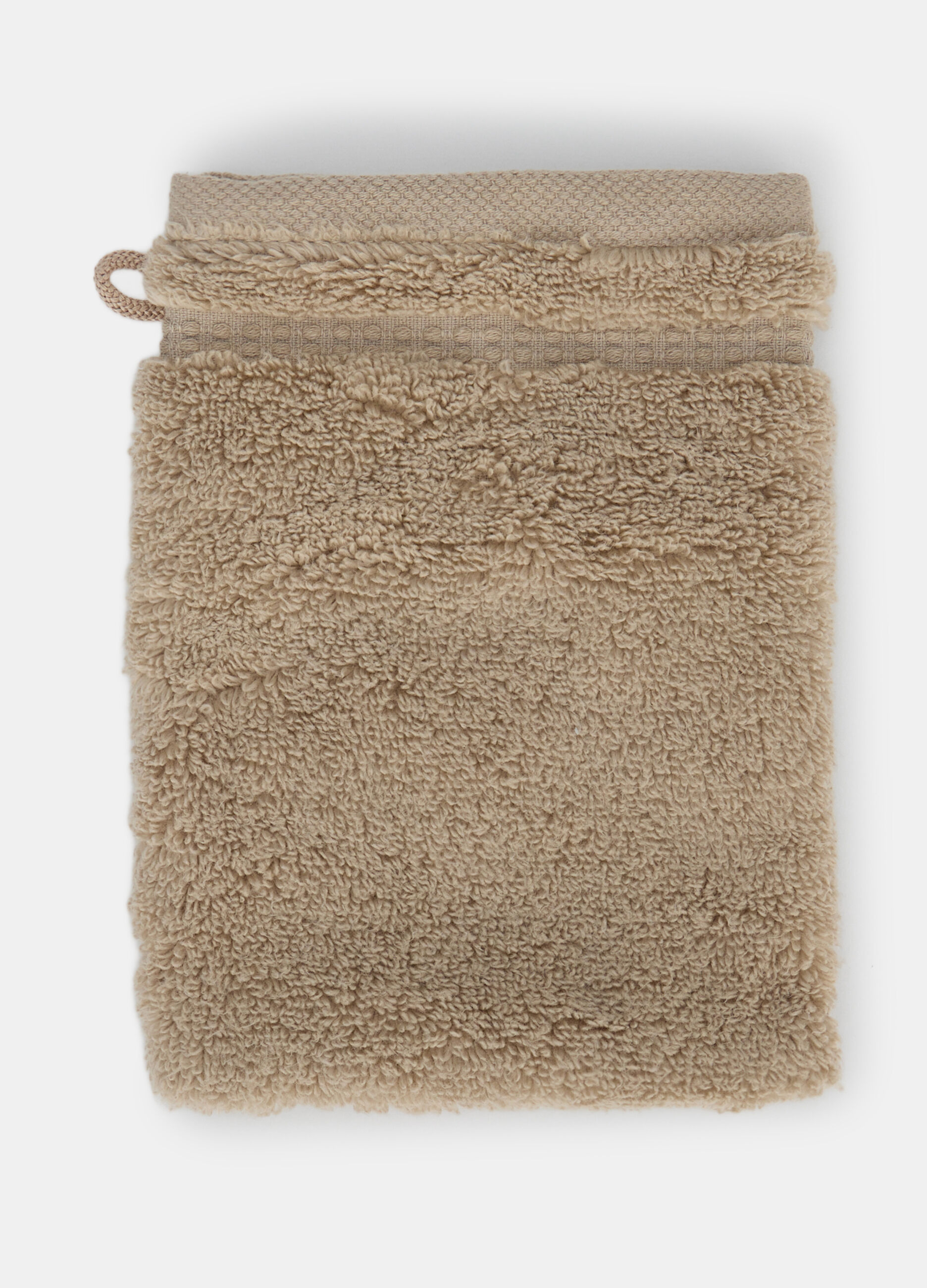 Guanto esfoliante in cotone tinta unita_0