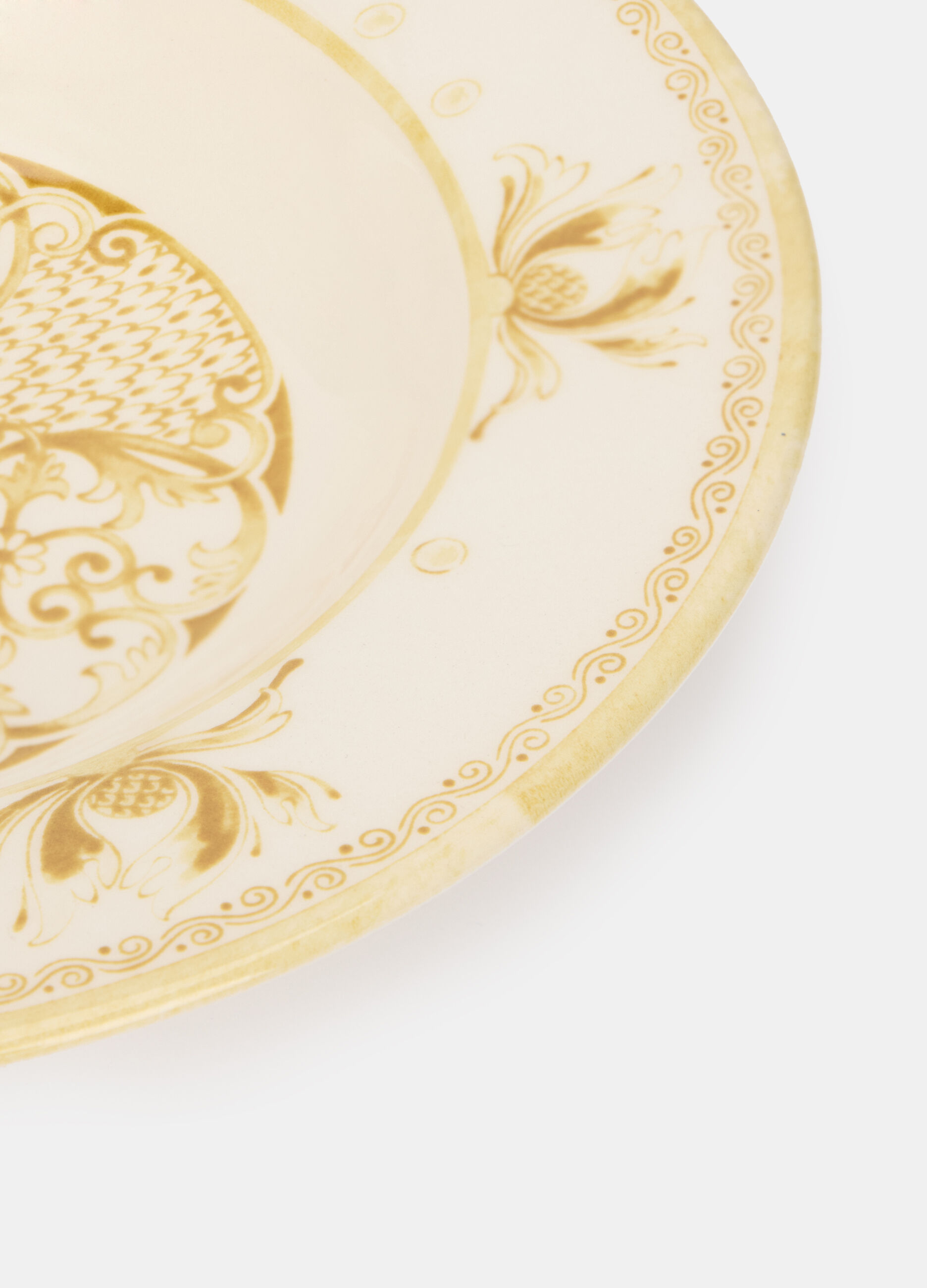 Piatto fondo in ceramica con disegni_1